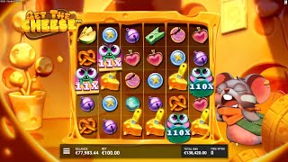 🎰 Get the Cheese Slot Bonus Game Big Win x1674 💰 Online Casino