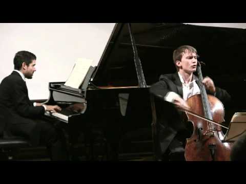 Benedict Kloeckner Cello, José Gallardo Klavier,Grieg Sonate A-minor  (2/3)