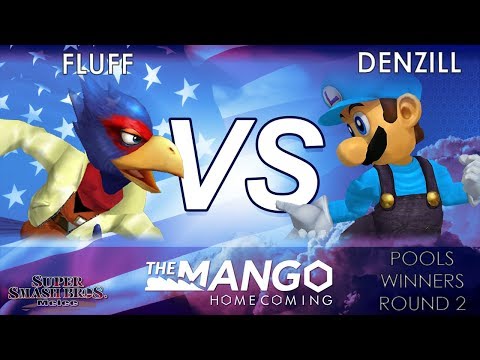 The Mango Homecoming - Fluff (Falco) VS SC | Denzill (Luigi) - SSBM - Pools- Winners Round 2