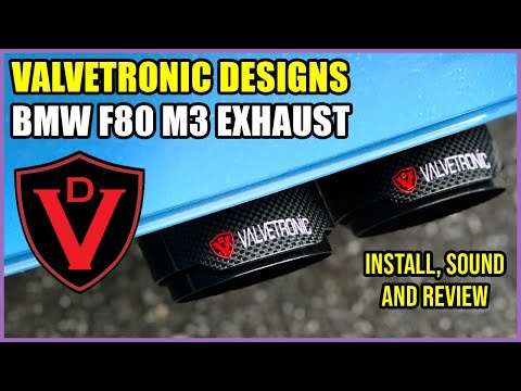 New Valvetronic Designs BMW F80 M3 Exhaust | Install, Review & Sound!
