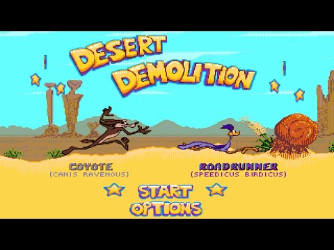 DESERT DEMOLITION - Coyote прохождение SEGA Mega Drive (Genesis) [005]