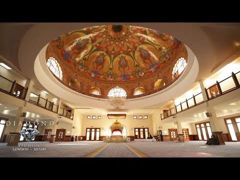 Guru Nanak Darbar #Gurdwara #Gravesend, #Sikh #Temple, Biggest in Europe #Kent #UK, गुरद्वारा