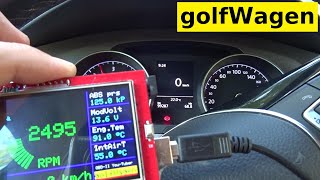 Download the video "Arduino OBD2 gauge display elm327"