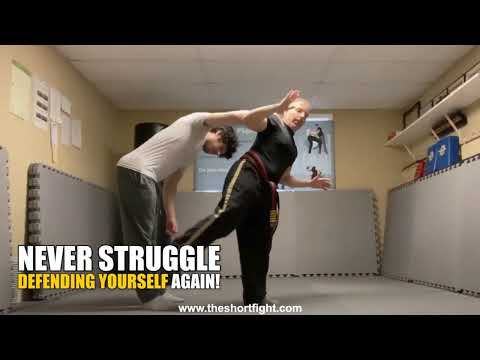 The Short Fight - How to perform a reverse horizontal elbow strike.