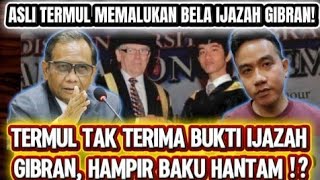 Download lagu AWESOME!! TERMUL ALMOST GOT ELUDED FROM A TV SHOW, NOT ACCEPT GIBRAN'S DIPLOMA, GOT AN ANGRY FIGHT!? mp3