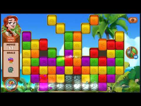 Lost Island Blast Adventure Level 1747 - NO BOOSTERS 🏝️ | SKILLGAMING ✔️