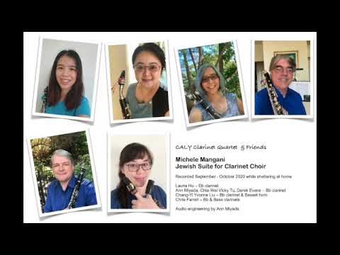 Mangani - Jewish Suite for Clarinet Choir