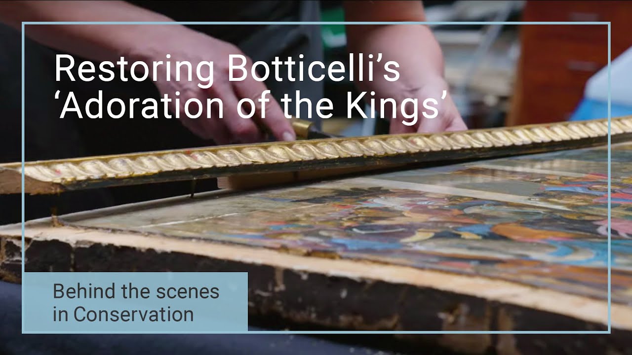 What we discovered beneath the frame | Restoring Botticelli part 1 of 3 | National Gallery
