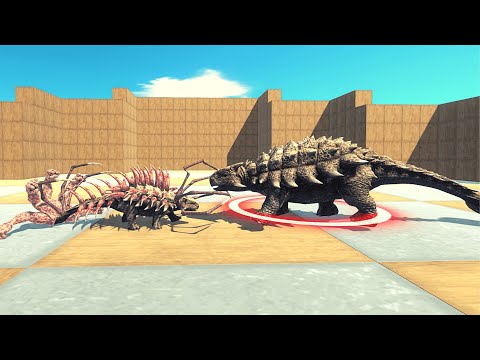 Hell Ankylosaurus Vs Every Giant Strong Unit ARBS |Animal Revolt Battle Simulator
