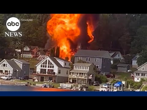 Massive explosions destroy multiple homes in quiet Pennsylvania town