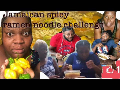 Jamaican Spicy Ramen Noodle Challenge