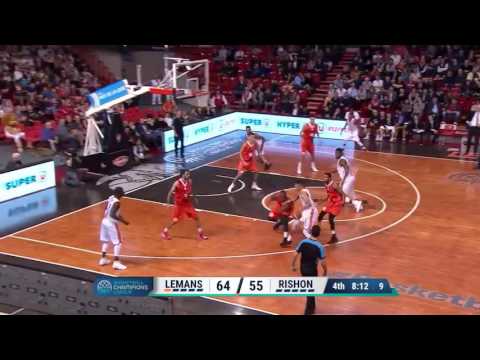 Highlights Le Mans Sarthe vs Maccabi Rand Media  BCL - 22/112016
