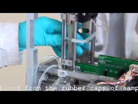 Maintenance of HumaCount 5L   5  How to clean the sampling needle