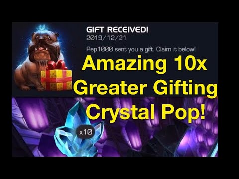 10 Amazing Greater Gifting Crystal Opening from Pep1000