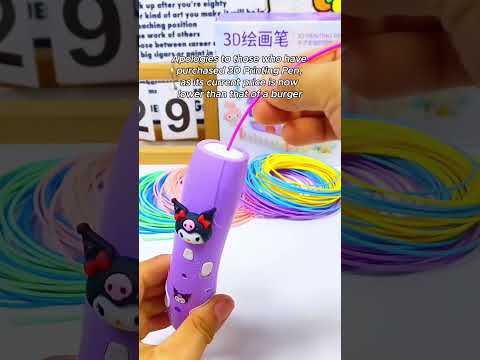 This DIY 3D Printing Pen is Amazing! #3dpen #3dprintingpen #art #crafts