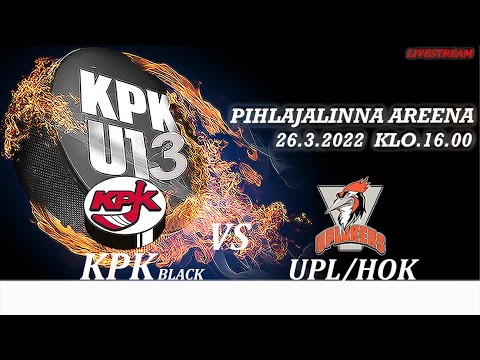 U13 AAA KPK _Black  Vs. Uplakers/Hokkarit Mustat  klo.16:00