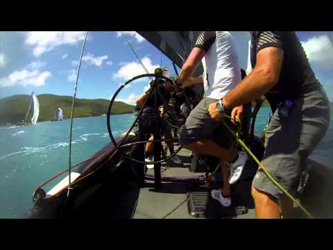 2014 RC44 Virgin Gorda Cup, BVI Day 1 Fleet Racing