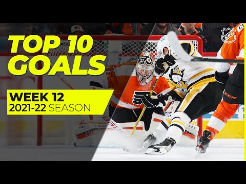 Top 10 Goals from Week 12 of the 2021-22 NHL Season