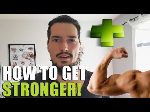 How To GET STRONGER & Build Muscle for Men, Women, Teenagers Video