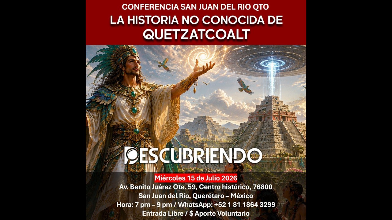Conferencia: La Historia no conocida de QUETZATCOALT