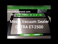 GETRA ET 2500 portable vacuum sealer machine 6