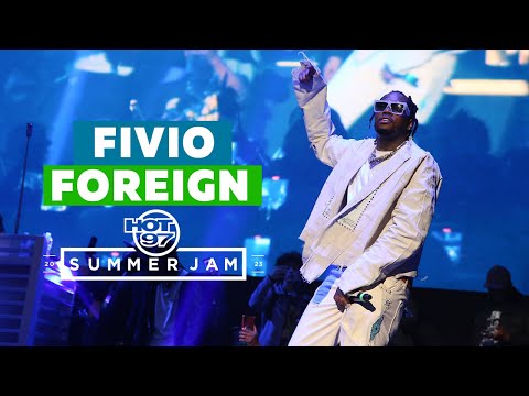 Fivio Foreign FULL HOT 97 Summer Jam Performance ft Queen Naija, Sleepy Hollow & Lil TJay - SUPERCUT