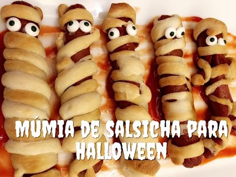 DIY Múmias De Salsinha Para O Halloween!