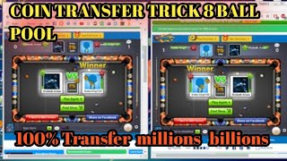 how to Transfer coin in 8ball pool with mobile 2022