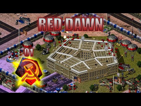 [RA2:YR Mental Omega 3.3.4] Red Alert 2 Remake: Soviet Mission 1- Red Dawn