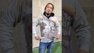 She asked me to spray paint her hoodie！#スプレーアートエデン#スプレーアート