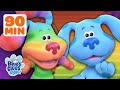 Blue Skidoos And Finds Clues W Rainbow Puppy Josh 90 Minute Compilation Blue S Clues You