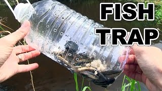 How to make a fish trap with plastic bottle in a few seconds