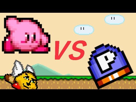 Kirby vs P Swich 【Sprite animation】
