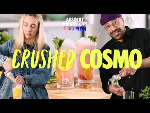 The Absolut Crushed Cosmo | Absolut Drinks With Rico