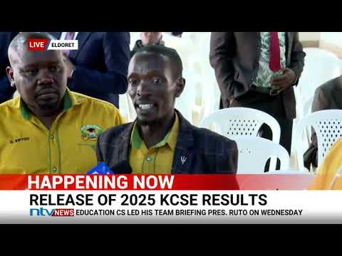 2025 KCSE results set to be released today in Eldoret