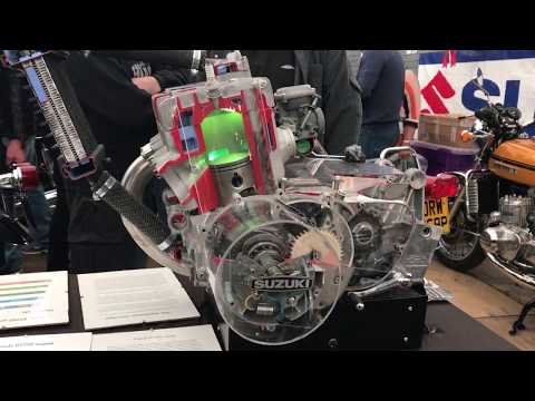 Suzuki GT750 Kettle sectioned engine