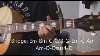 Jump (Gary Barlow): Acoustic Guitar Cover (+Tab)