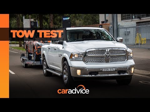 YouTube Video of the CAR ADVICE REVIEW - RAM 1500 TOW TEST