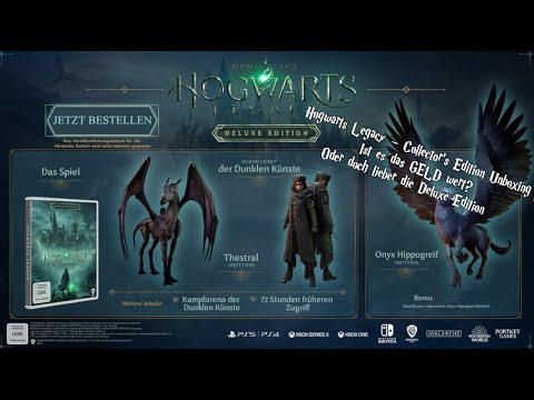 Sind 300€ es wirklich Wert?! Collector's Edition VS Deluxe Edition Hogwarts Legacy - [Reaction]