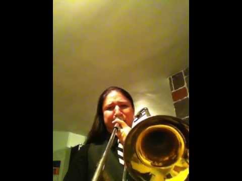 I'm Getting Sentimental Over You -  classic trombone solo