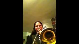 I'm Getting Sentimental Over You -  classic trombone solo