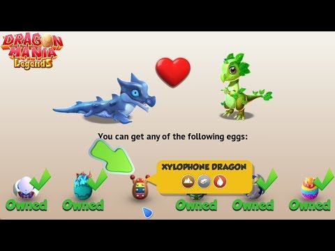 Breed Xylophone Dragon ! Dragon of the Week! - Dragon Mania Legends Gameplay Walkthrough #1526 HD