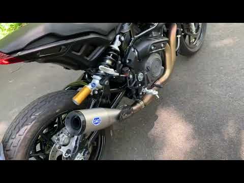 Indian FTR 1200 with S&S Exhaust Note