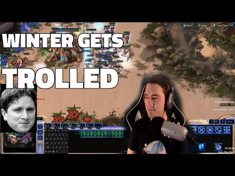 Starcraft 2: WINTER GETS TROLLED