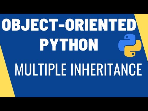 Python Oopmultiple Inheritance Multilevel Inheritance
