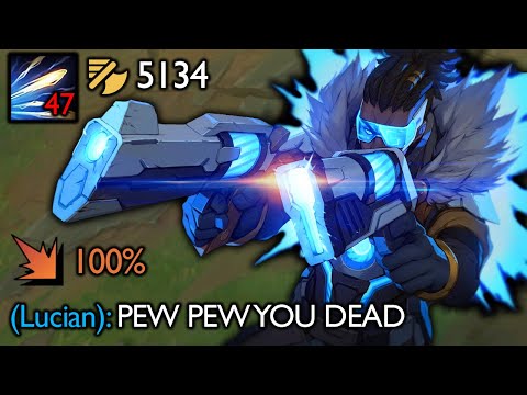 LUCIAN CAN DELETE YOU WITH R ONLY!