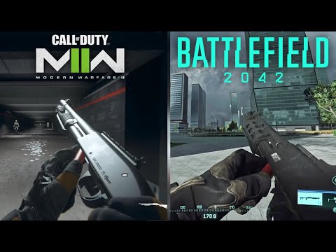Call Of Duty: Modern Warfare II vs Battlefield 2042 - Weapons Comparison