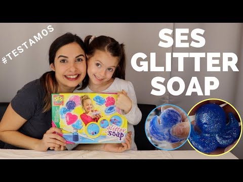 SABÃO COM MUITO BRILHO! | ATIVIDADE INFANTIL | SES GLITTER SOAP | ROSA FILIPOVIC