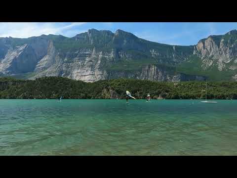 Wingfoil spot Lago di Cavedine in Windvalley Surf Centre, Lake Cavedine, Italy