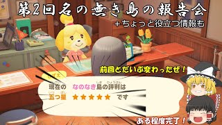 （ゆっくり実況）第2回名の無き島の報告会【あつまれどうぶつの森】